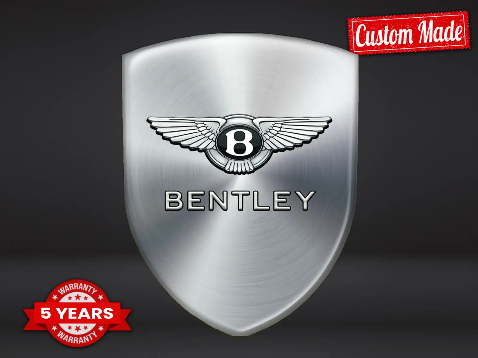 Bentley Adesivi Paraurti Auto su Misura Stile Lusso Premium